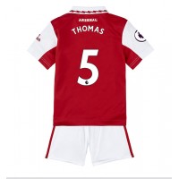 Arsenal Thomas Partey #5 Fußballbekleidung Heimtrikot Kinder 2022-23 Kurzarm (+ kurze hosen)